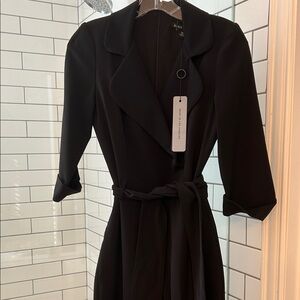 Black Wrap Dress